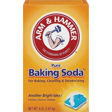 Arm & Hammer 0 Baking Soda, 4 lb Box 1170